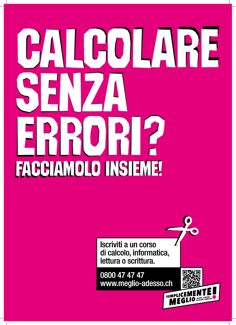 Cartoncino sospeso 25x35 Calcolare